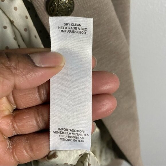 Dynamite Women's Tan Button Front Blazer - Picture 5 of 8